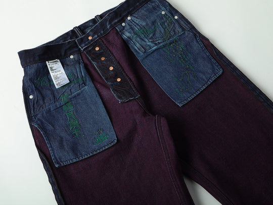 Year of the Horse Limited Wide-Leg jeans