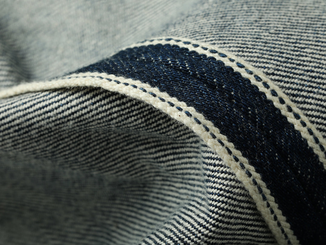 Lace-Back Selvedge Denim jeans