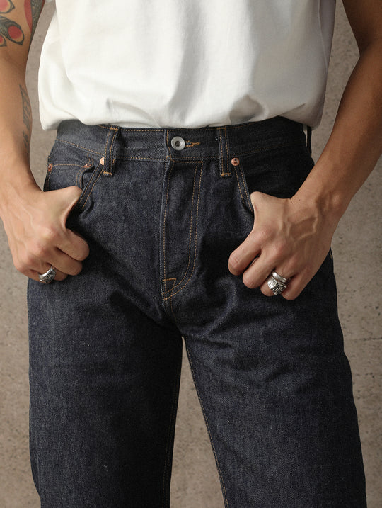 ANIMAL Baiji Dolphin Flared Selvedge Denim jeans