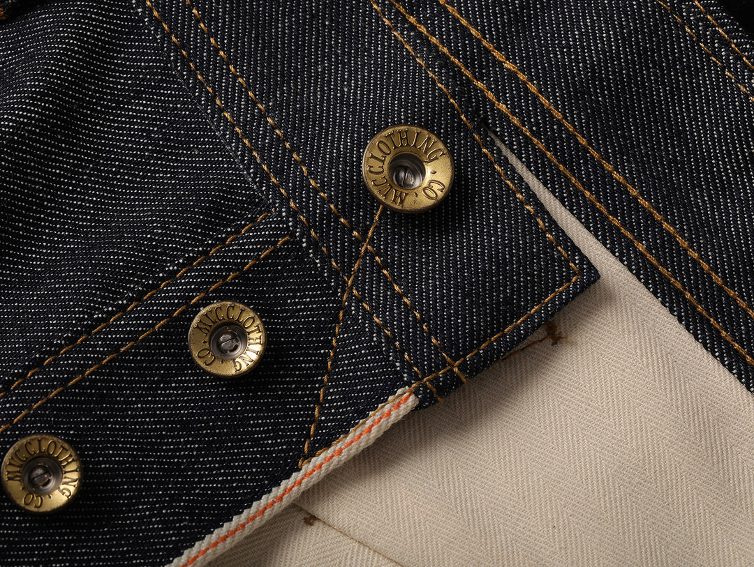 Mvc&Co. 720# Lace-Back Selvedge Denim jeans
