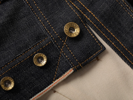 Mvc&Co. 720# Lace-Back Selvedge Denim jeans