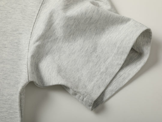 Three-Color Regular-Fit Henley T-shirt-Black