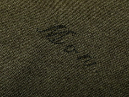 Days Of The Week Embroidered T-shirt-Sunday