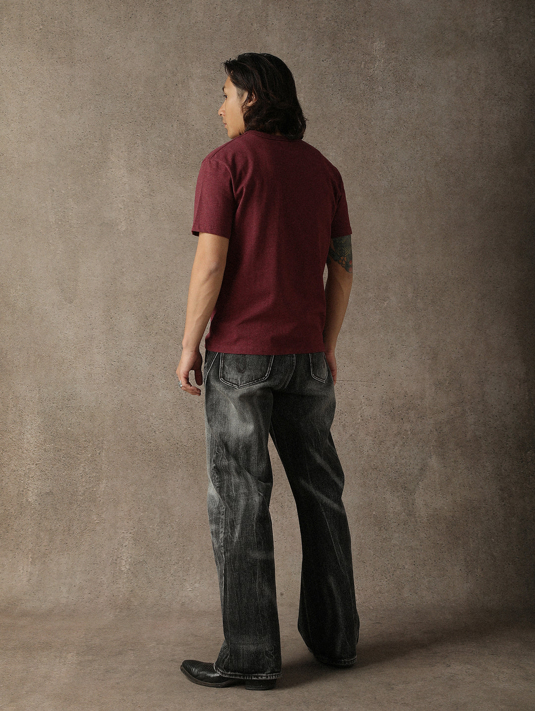 Days Of The Week Embroidered T-shirt-Sunday