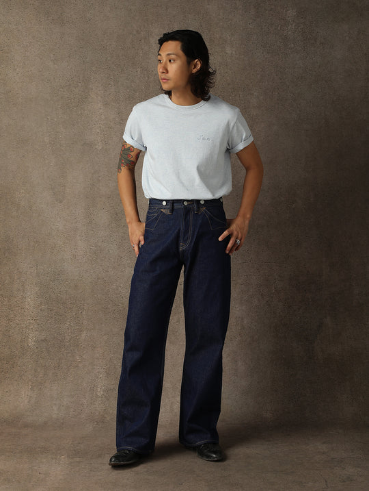 Days Of The Week Embroidered T-shirt-Sunday