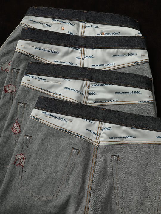 ANIMAL Baiji Dolphin Flared Selvedge Denim jeans