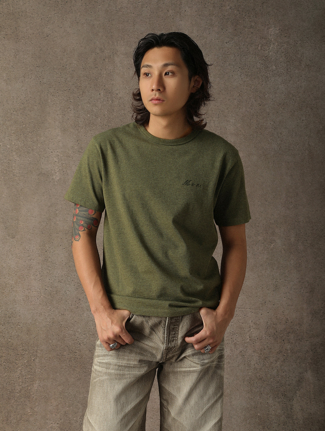 Days Of The Week Embroidered T-shirt-Sunday