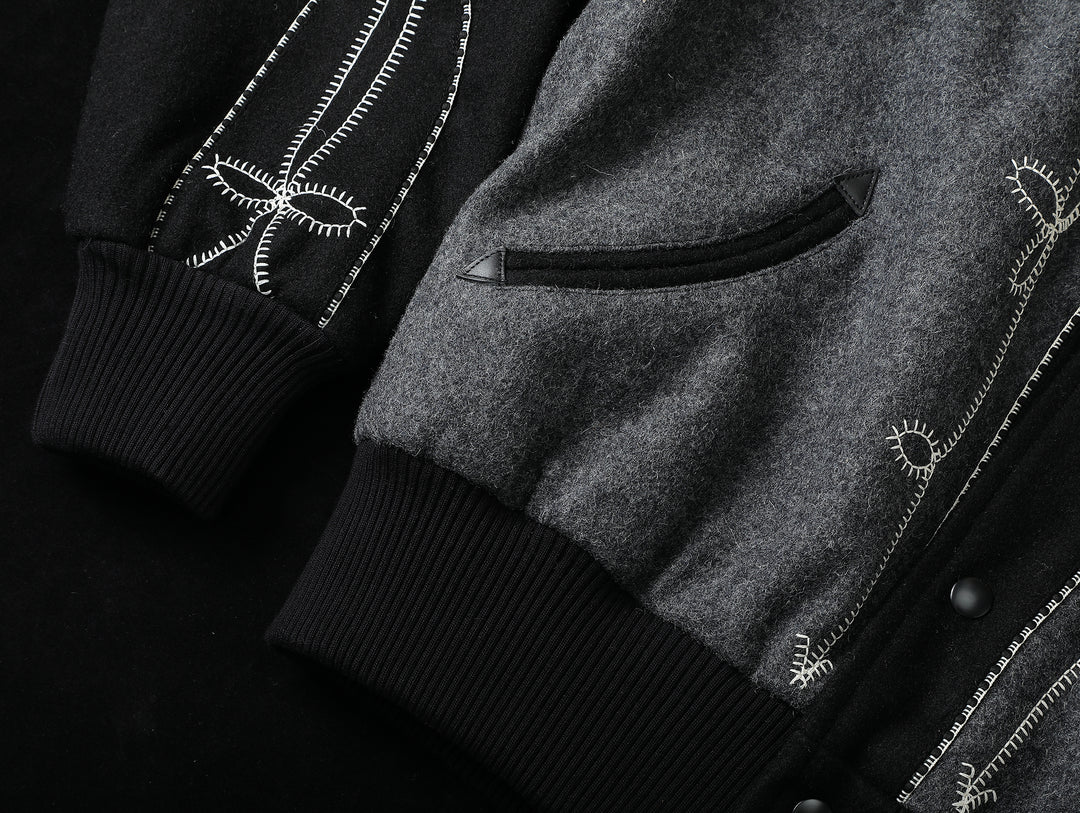 Bolero-Style Baseball jacket