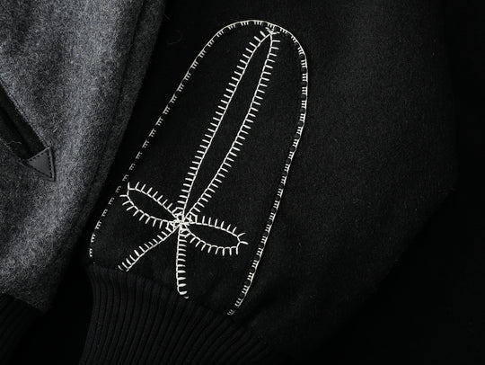 Bolero-Style Baseball jacket