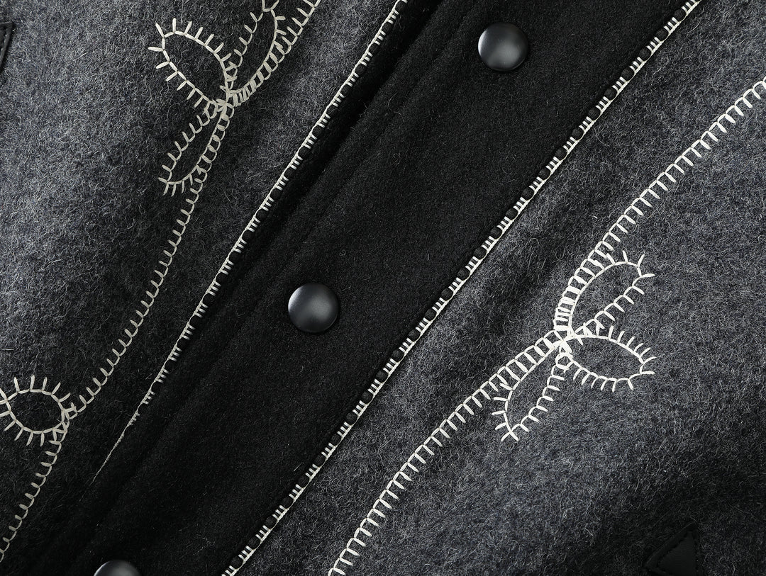 Bolero-Style Baseball jacket