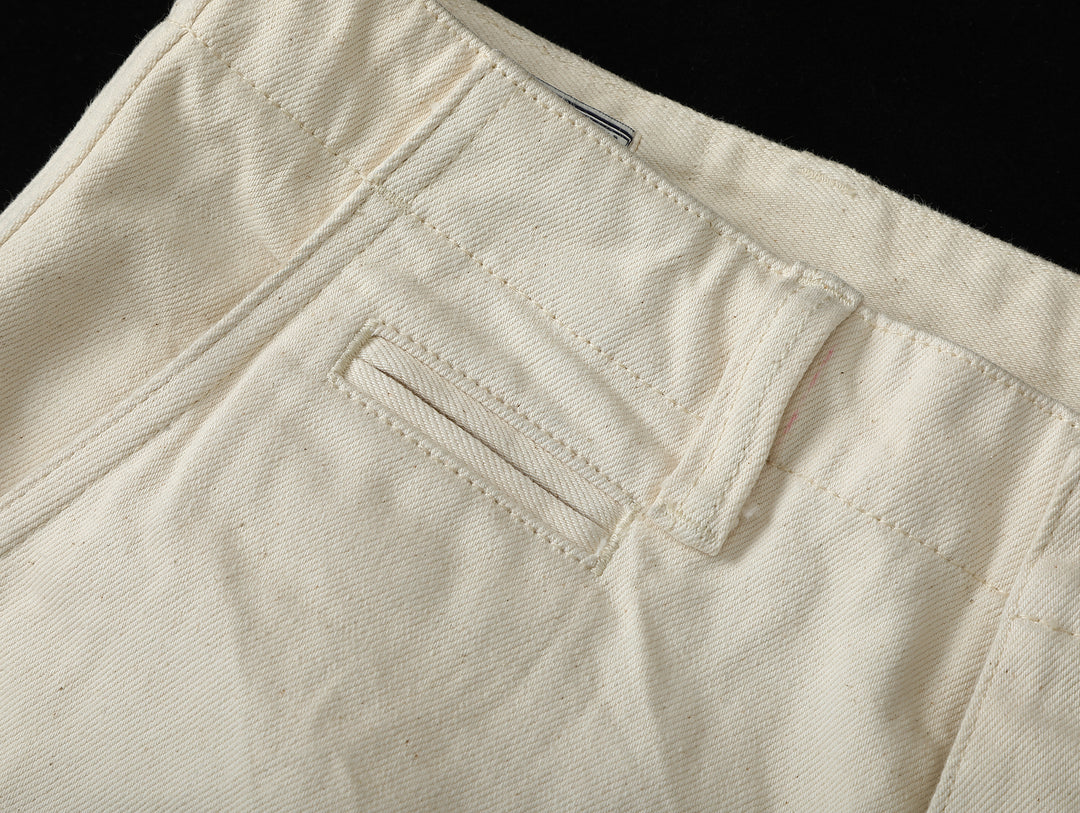 White Selvedge Denim Work jeans