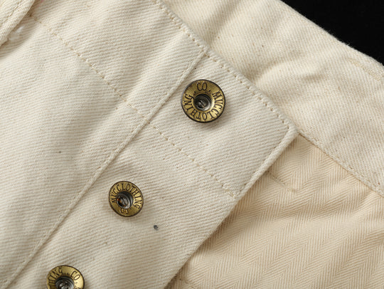 White Selvedge Denim Work jeans