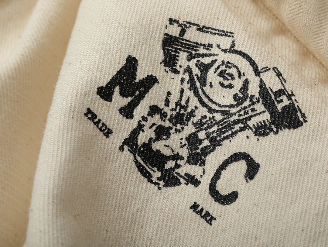 White Selvedge Denim Work jeans