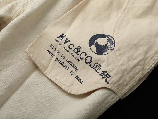 White Selvedge Denim Work jeans