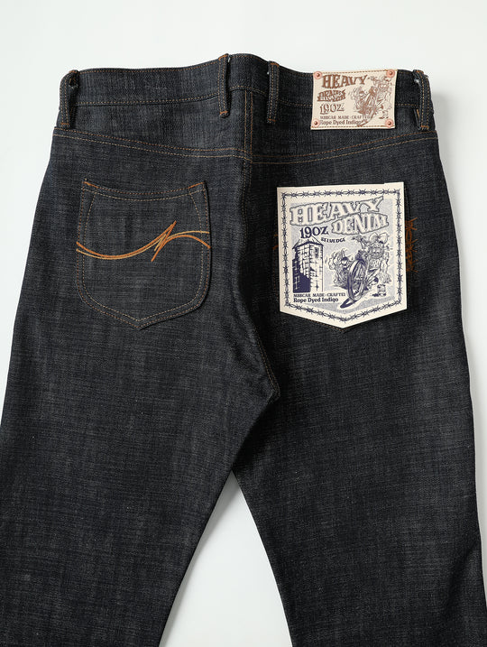 19.5OZ Heavyweight Series 702 Tapered jeans-Raw
