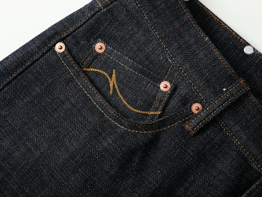 19.5OZ Heavyweight Series 702 Tapered jeans-Raw