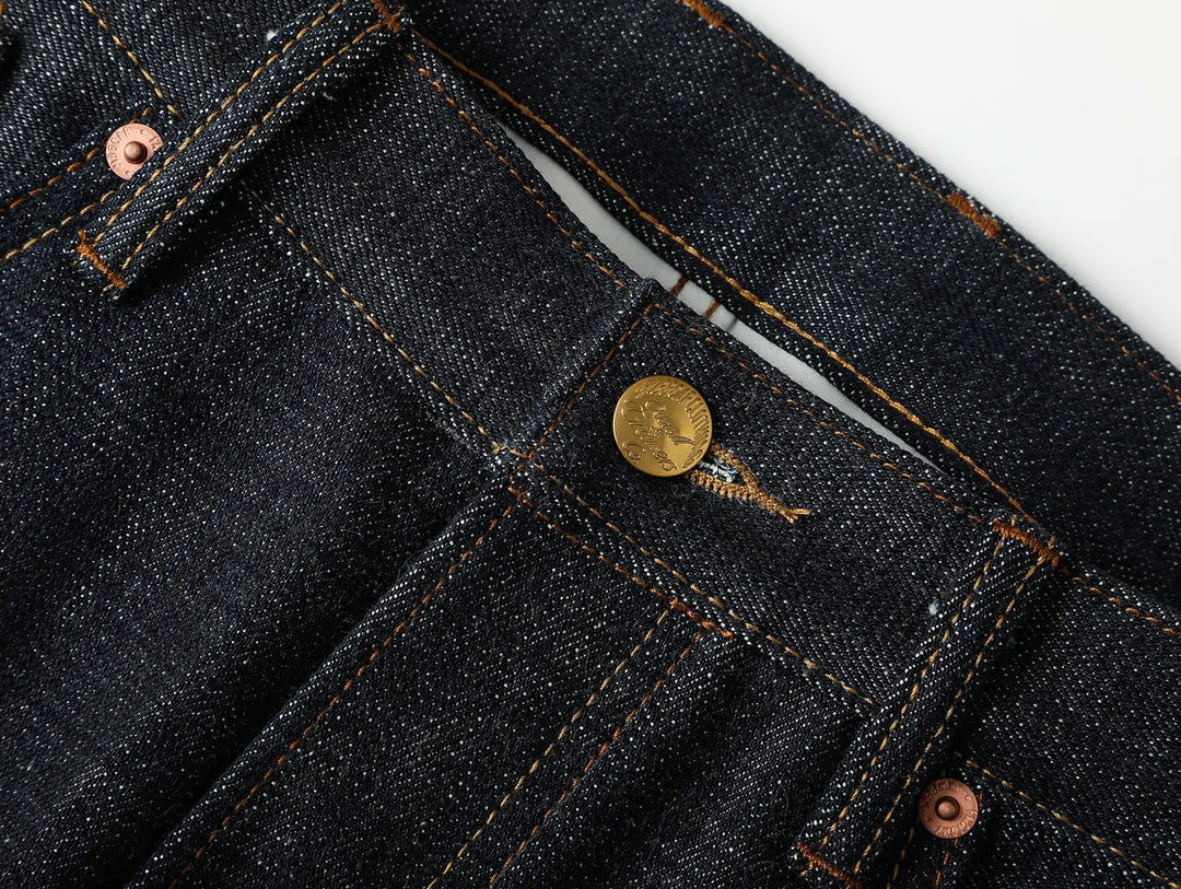 19.5OZ Heavyweight Series 702 Tapered jeans-Raw