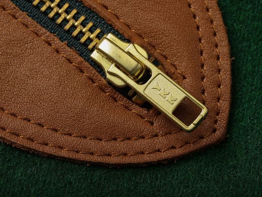 Ivy Style Wool Blend Baseball Jacket