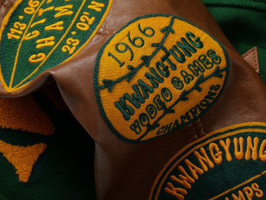 Ivy Style Wool Blend Baseball Jacket