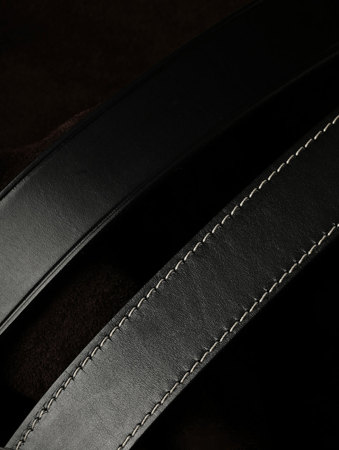 Iris Stainless Steel Pin Buckle Vintage Belt-Hand-Guided Stitching