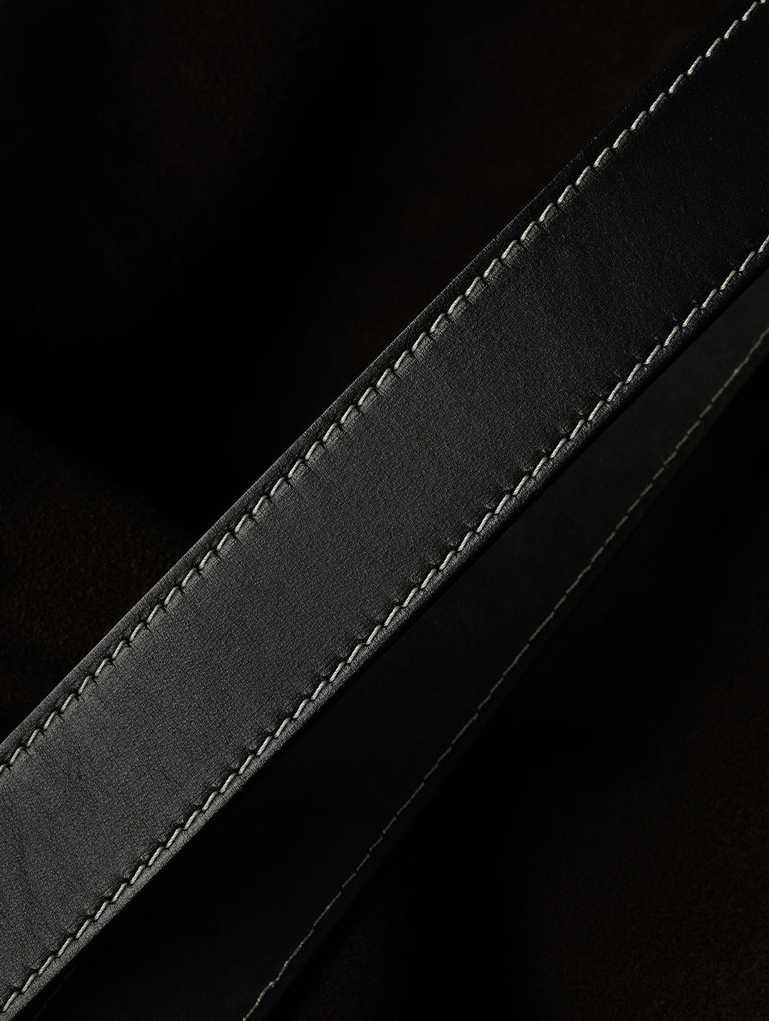 Iris Stainless Steel Pin Buckle Vintage Belt-Hand-Guided Stitching