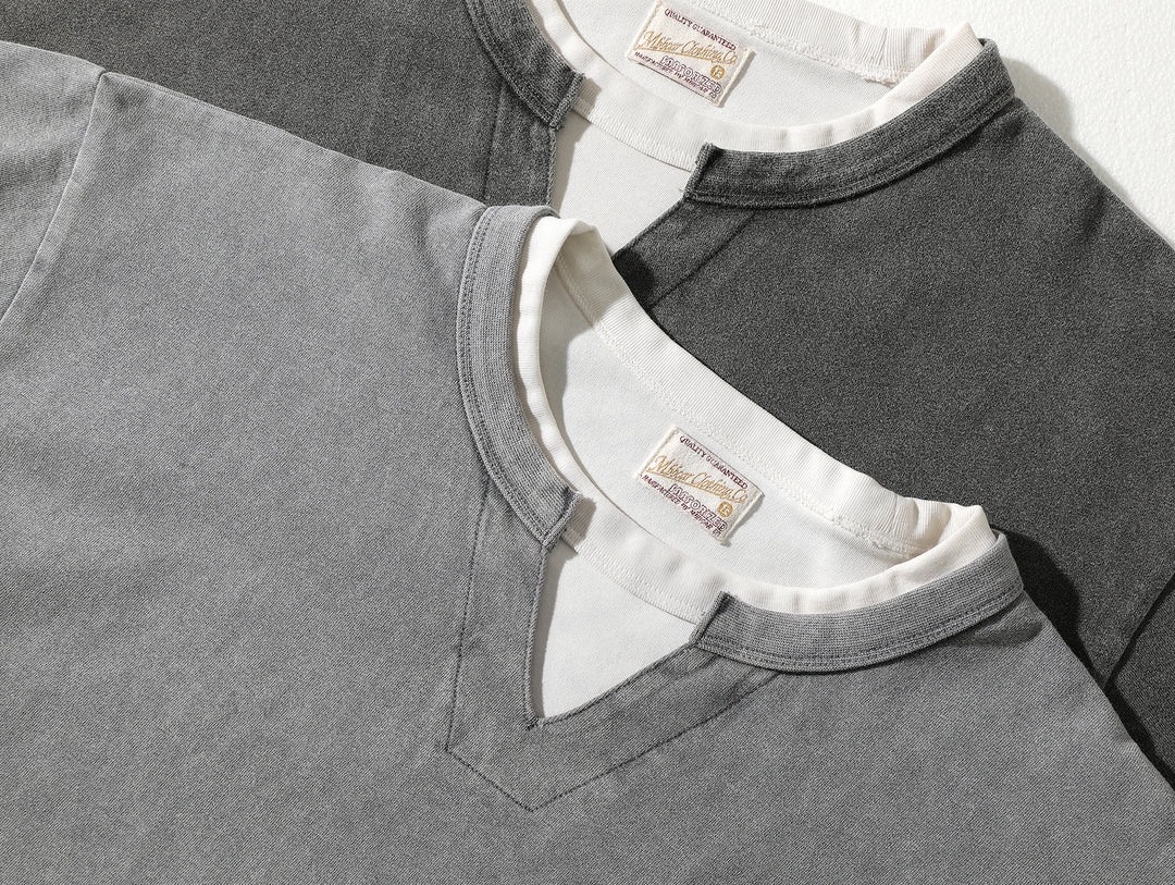 Mock Two-piece T-shirt
