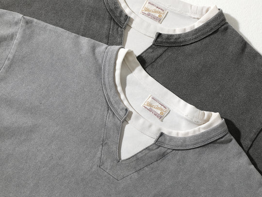 Mock Two-piece T-shirt