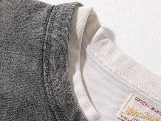 Mock Two-piece T-shirt