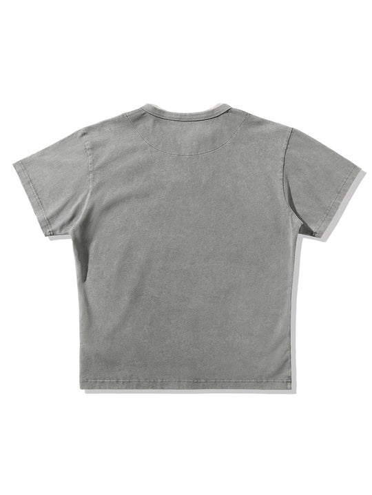 Mock Two-piece T-shirt