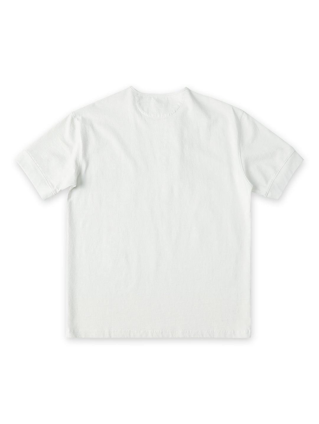 Western Series Floral Embroidered Henley T-shirt-White