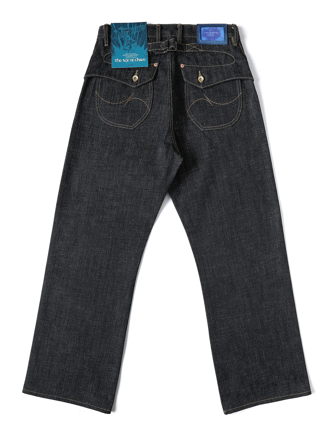CHAOS ERA Series 18OZ 705B Wide-Leg jeans