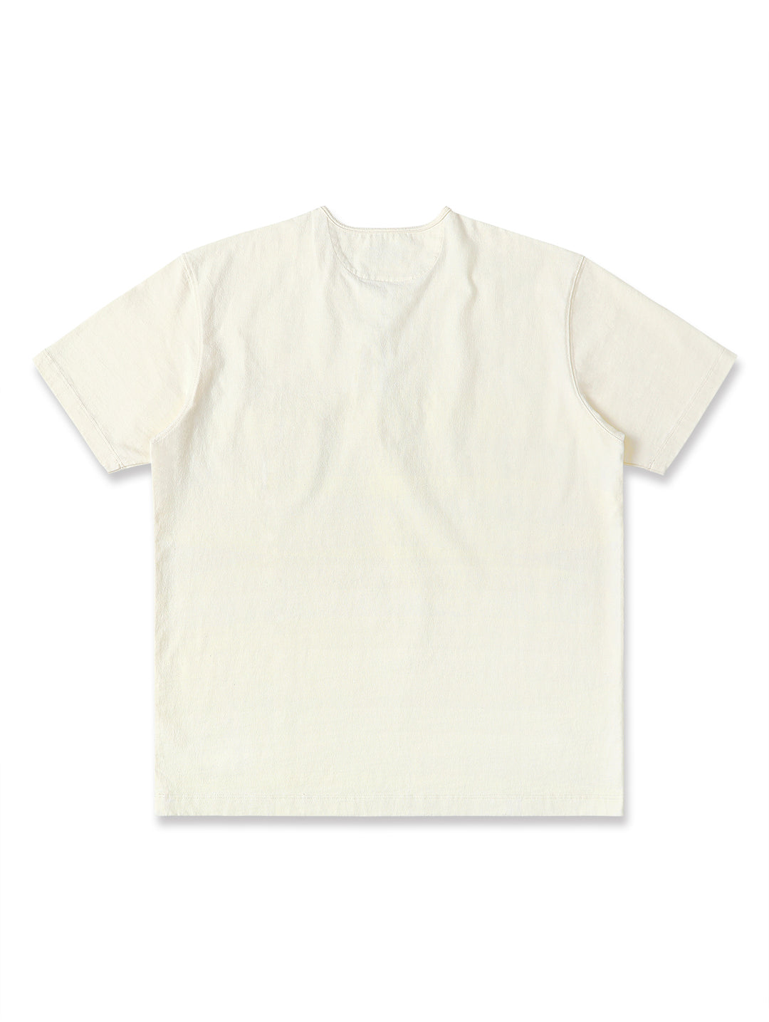 Fabric Loop Button Henley T-shirt
