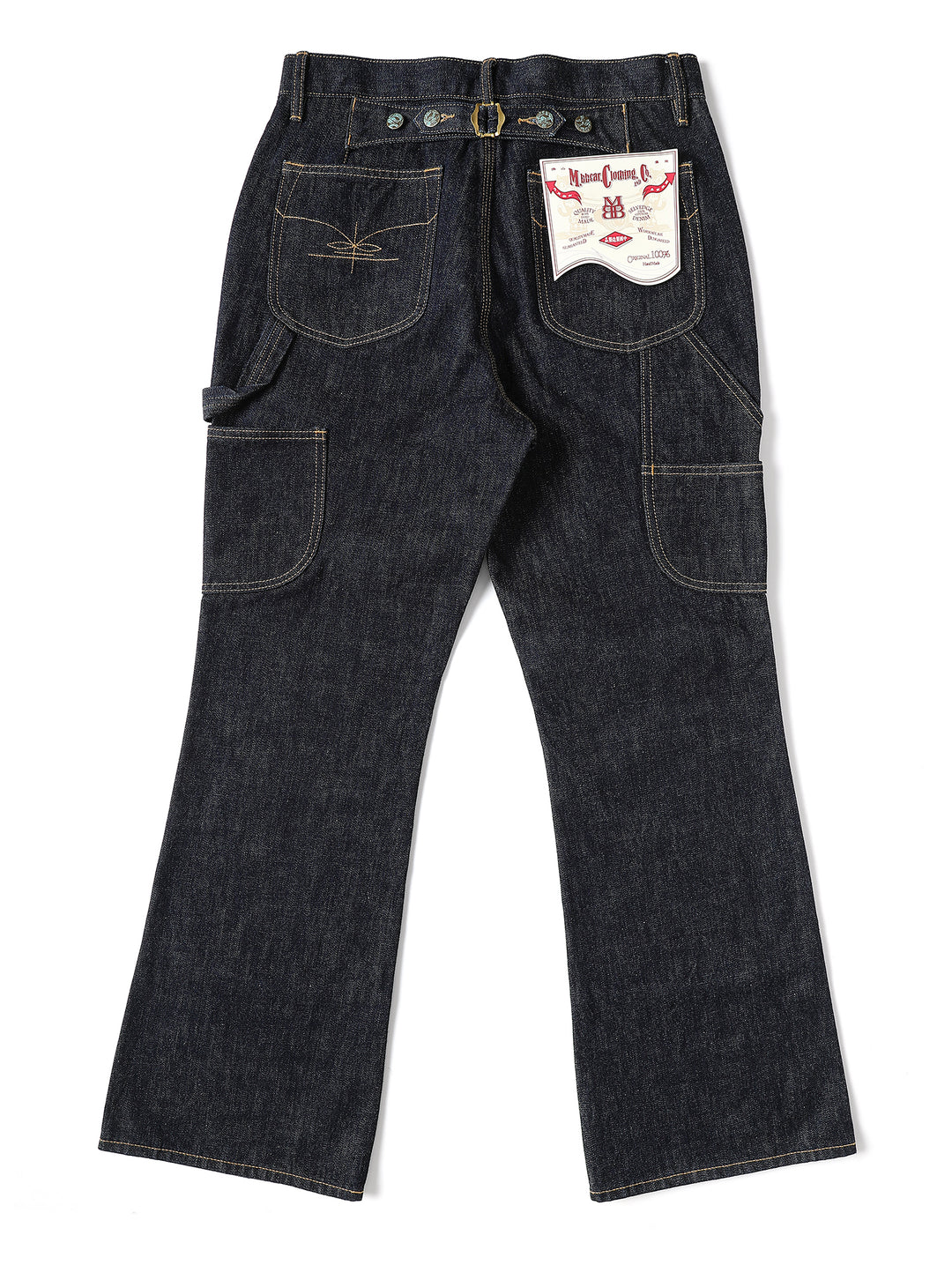Western Series 16.4OZ Logger Flared jeans