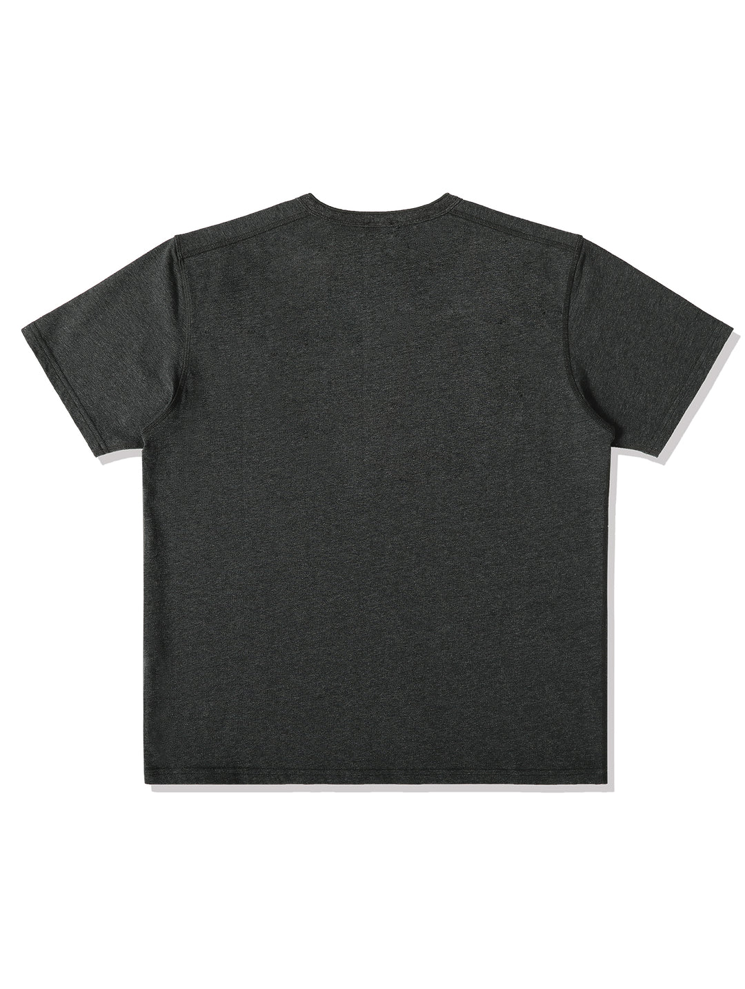 240-gram Flecked Grey Henley shirt