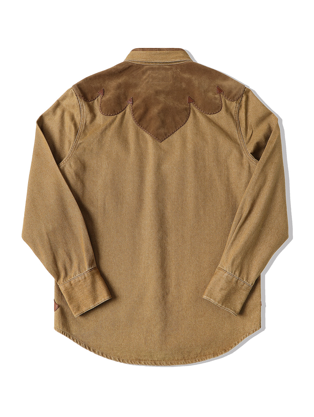 Western Series Yoke Patchwork Shirt