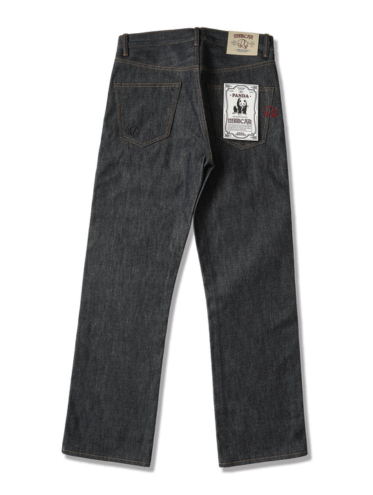 ANIMAL Series Panda Straight-Leg Selvedge Denim jeans