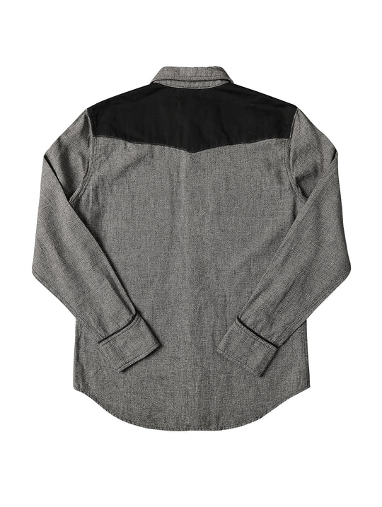 Mvc&Co. Gambler Card Pattern Embroidered Shirt