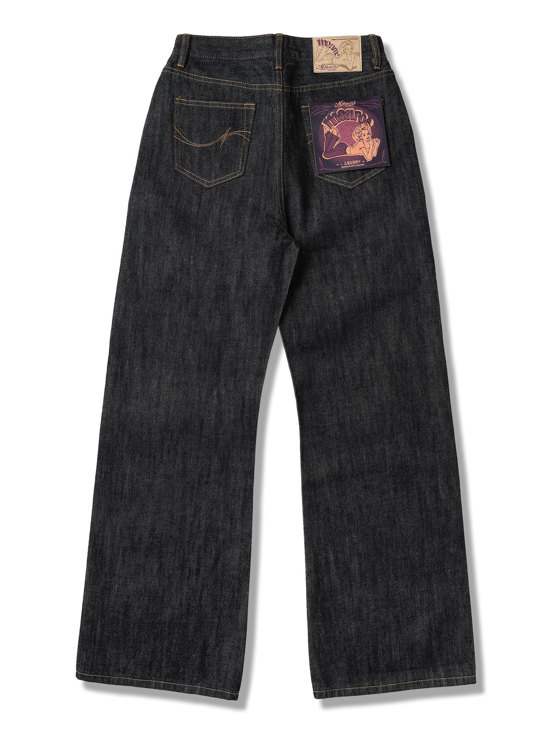 13oz Monroe II Wide-Leg jeans-Indigo