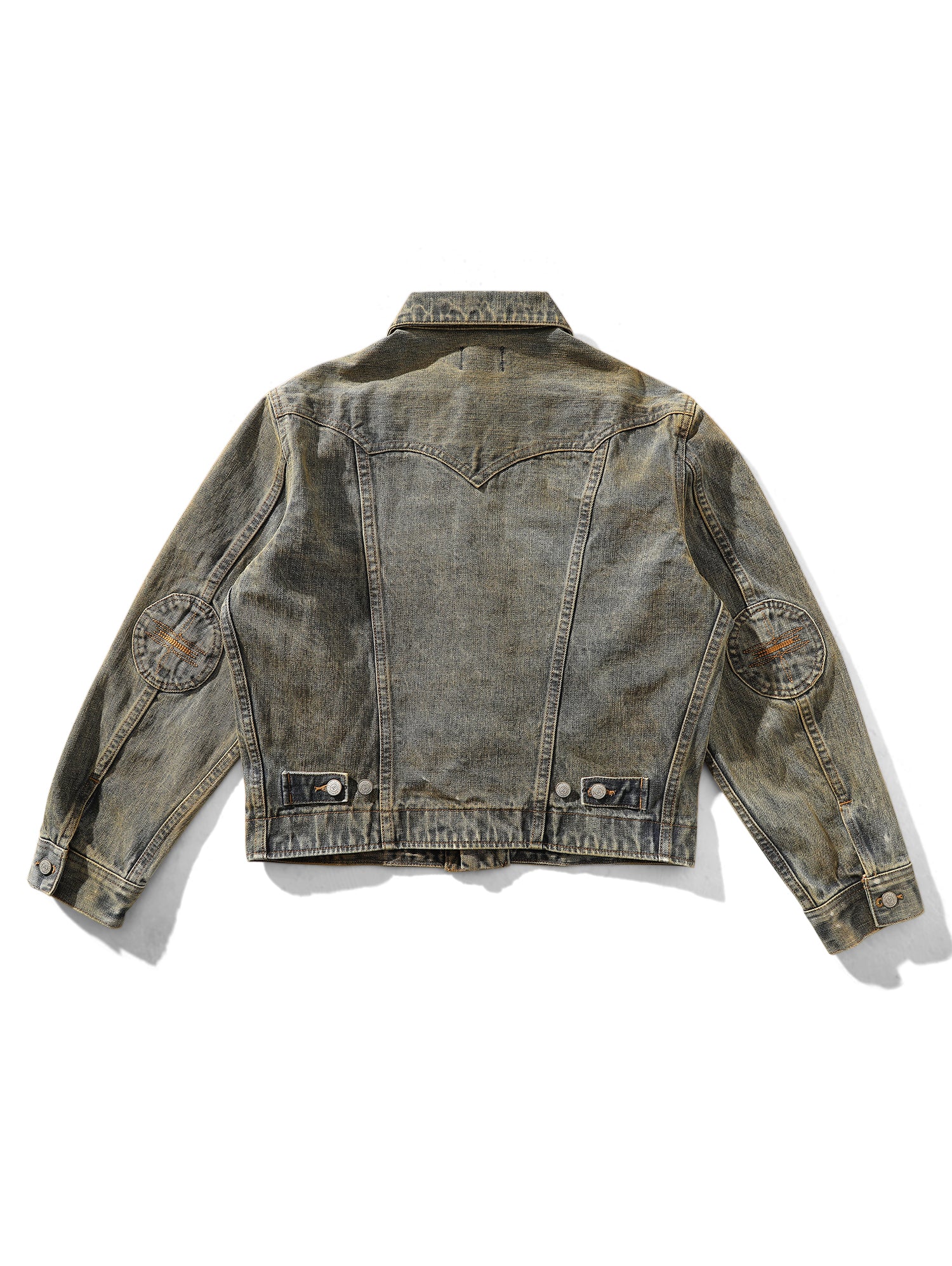 Western Series Mud-Dyed Washed Western Riders Jacket|mbbcar