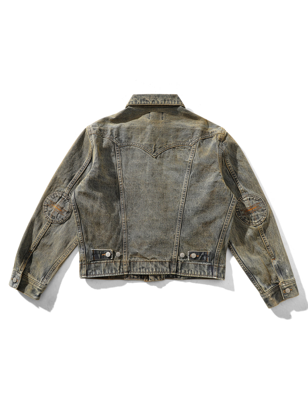 Western Series Mud-Dyed Washed Western Riders Jacket