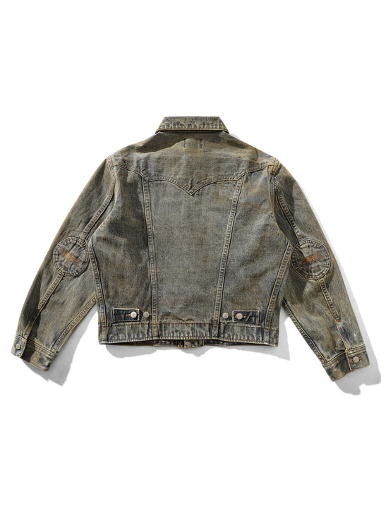 Western Series Mud-Dyed Washed Western Riders Jacket