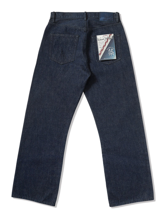 RAN Wide-Leg jeans-Plant Dyeing Indigo