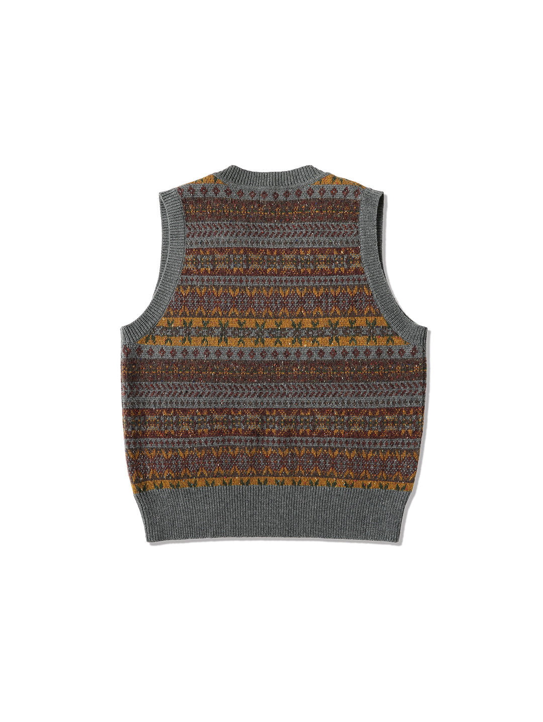 Fair Isle Knit Vest