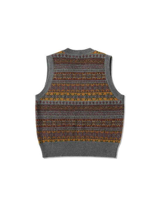 Fair Isle Knit Vest