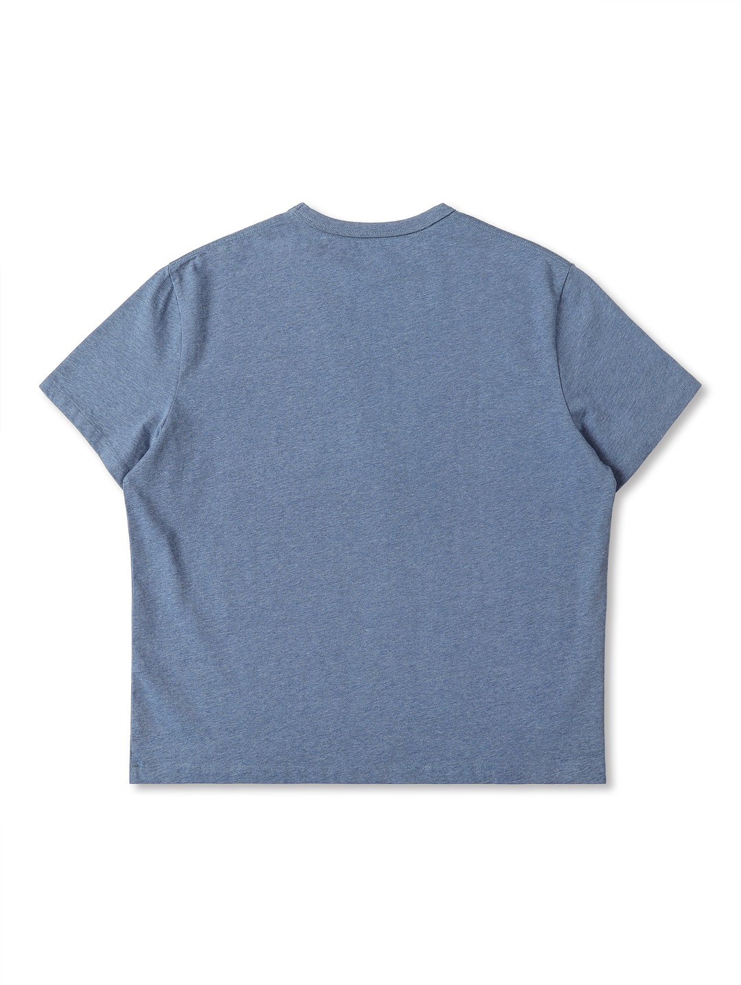 Blue Heather T-shirt-Light blue