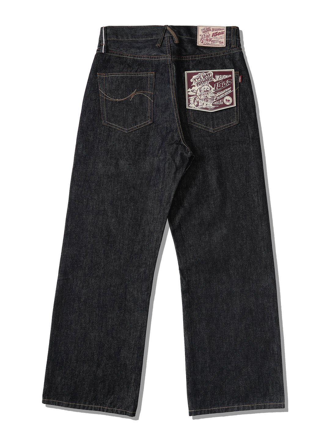 15.5OZ Classic 705 Wide-Leg jeans-Regular Wash