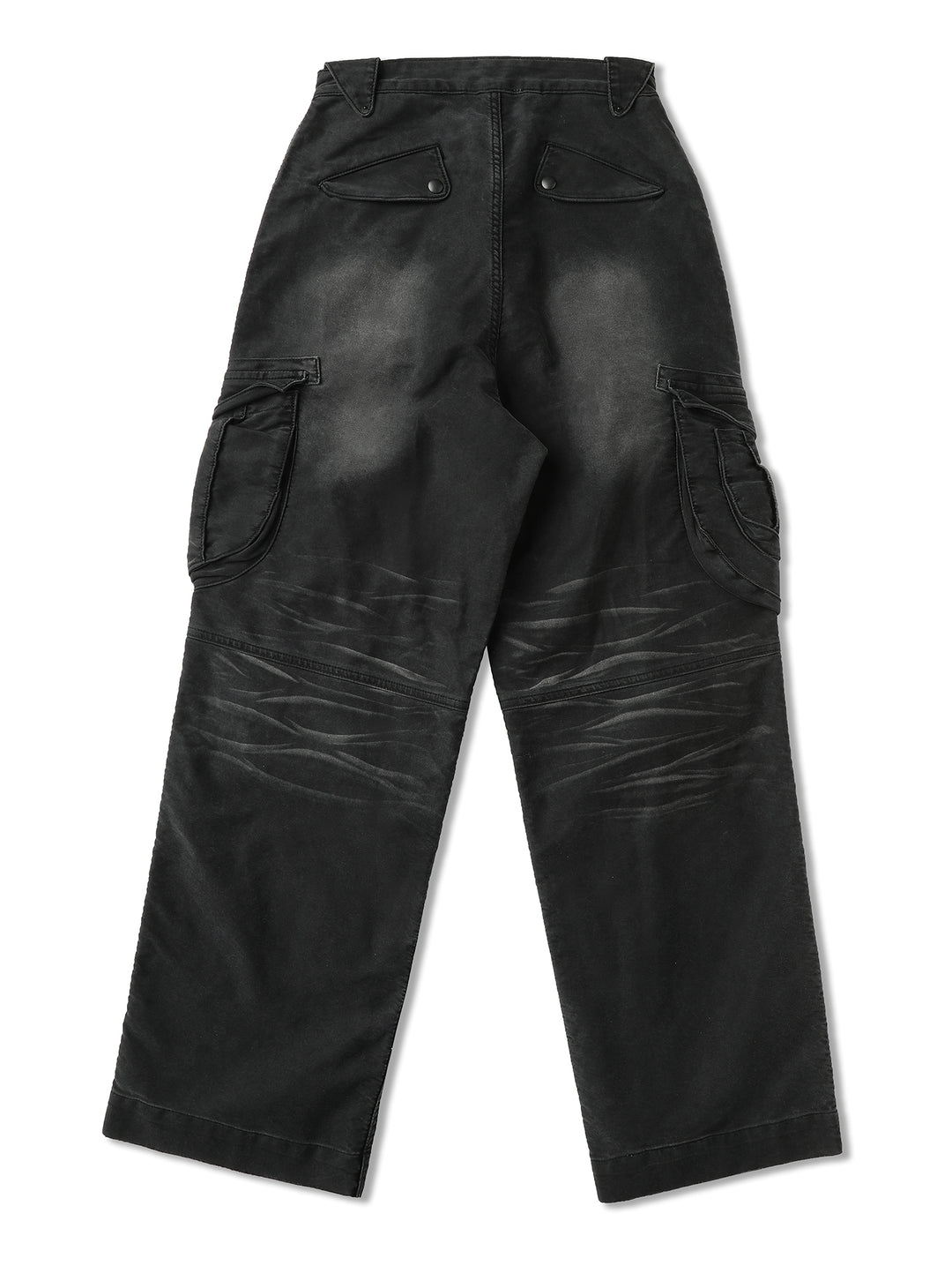 Moleskin Cargo Wide-Leg pants