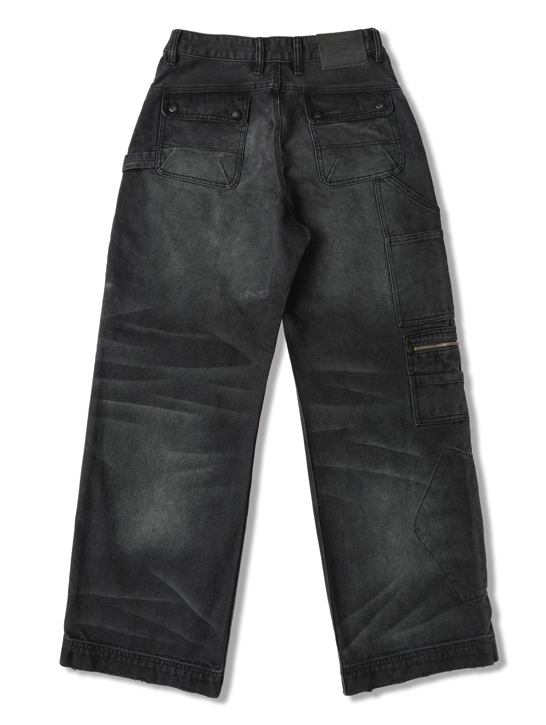 Logger Multi-Pocket Wide-Leg Work pants