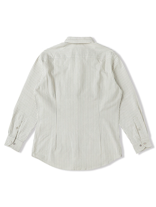 Long-Point Button-Down Shirt
