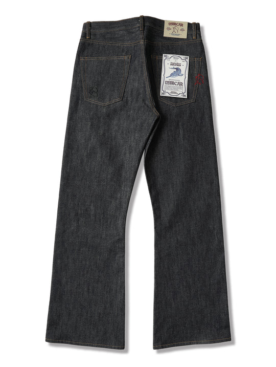 ANIMAL Baiji Dolphin Flared Selvedge Denim jeans